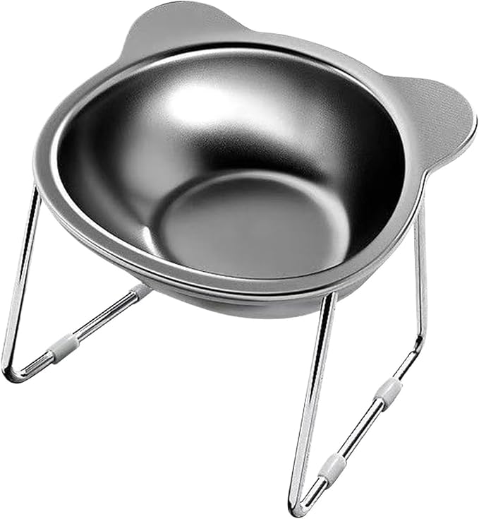 Stainless Steel Pet Bowl for Cats and Dogs Feeder