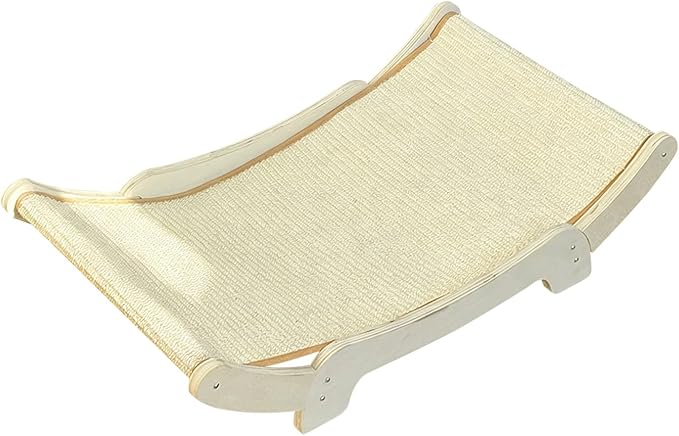 Combined Board and Sleeping Bed Reinforced Sisal Fiber Hardwood Base Spacious Design Home Furniture Protector