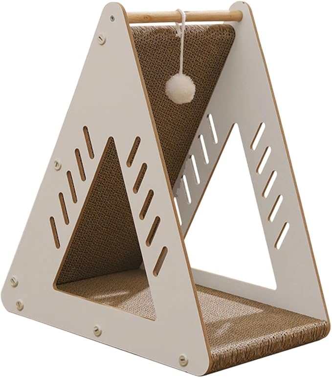 Bed Furniture Protector Activity Center Cozy for Indoor Pet Supplies Scratch Pad for Playing Exercise Grinding- Cat Scratcher
