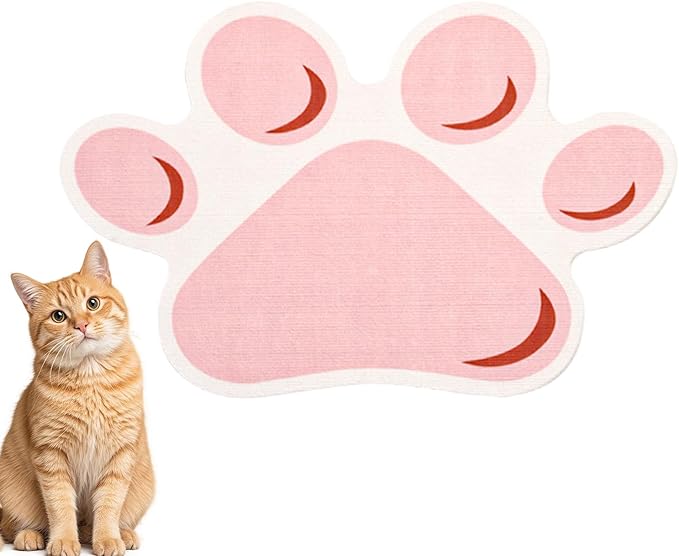 Cat Wall Scratcher | Self-Adhesive Flexible Funny - Cat Scratch Pad Cute Wall Decor | for Climbing Indoor Pet Couch Bed Carpet Door Floor Home Decor Protection
