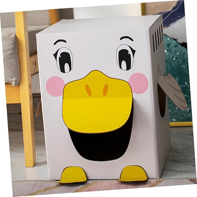 NUOBESTY Cardboard Cat Scratcher Pad Double Cat Bed Corrugated Sturdy Scratcher Protect Furniture and Promote Exercise