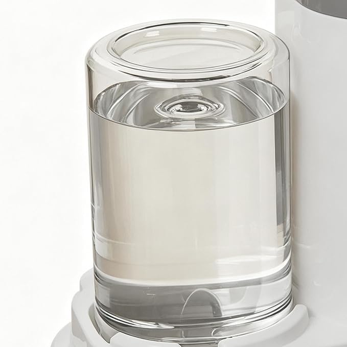 Cat Feeder,2-in-1 Smart Drinking Food Dispenser,Cat Food Dispenser - for Outdoor Indoor Animal Kitten Puppy Feeding Watering Wet Dry
