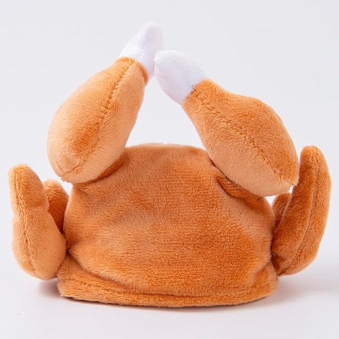 Pet Thanksgiving Turkey Drumstick Hat Small Dog Kitten Hat for Cosplay Accessories