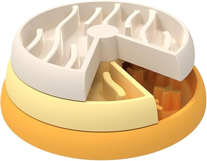 Removable Pet Bowl - Ergonomic Cat Bowl, 21x21x8cm Kitten Feeder with Stable Bottom, Pet Food Vessel Accessories, Feeding & Watering Supplies Bowls, Mealtime Cat Accessory for Pets