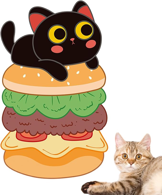 Wall Mounted Cat Scratcher - Self-Adhesive Scratching Furniture Protector,Wall Scratchers for Indoor Cats - for Climbing Indoor Pet Couch Bed Carpet Door Floor Home Decor Protection