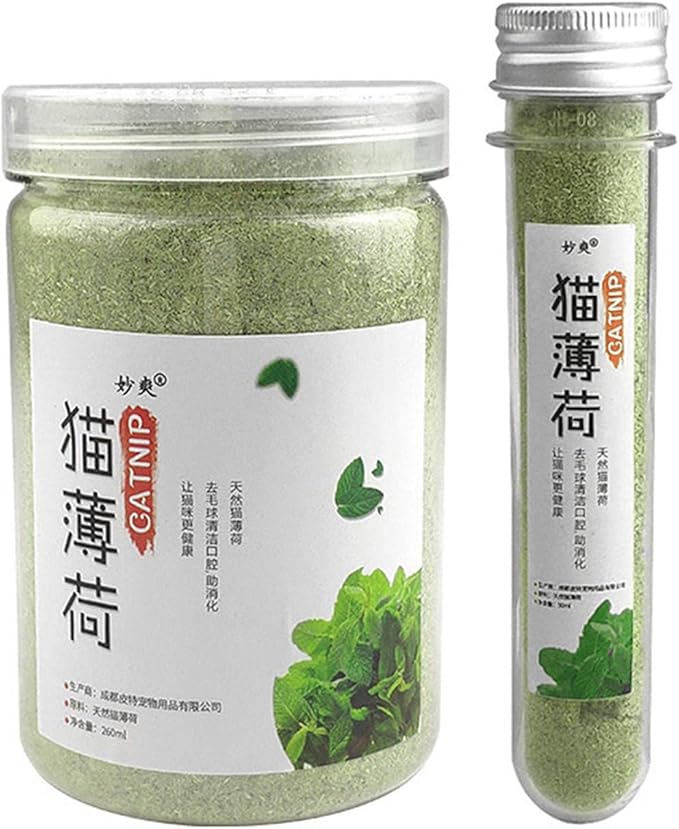 4X Catnip Powder for Cats, Catnip Catnip Dried Leaves Premium Quality Catnip Treats for Cat Toys Happy Kitten Scratcher Post Cat Bed