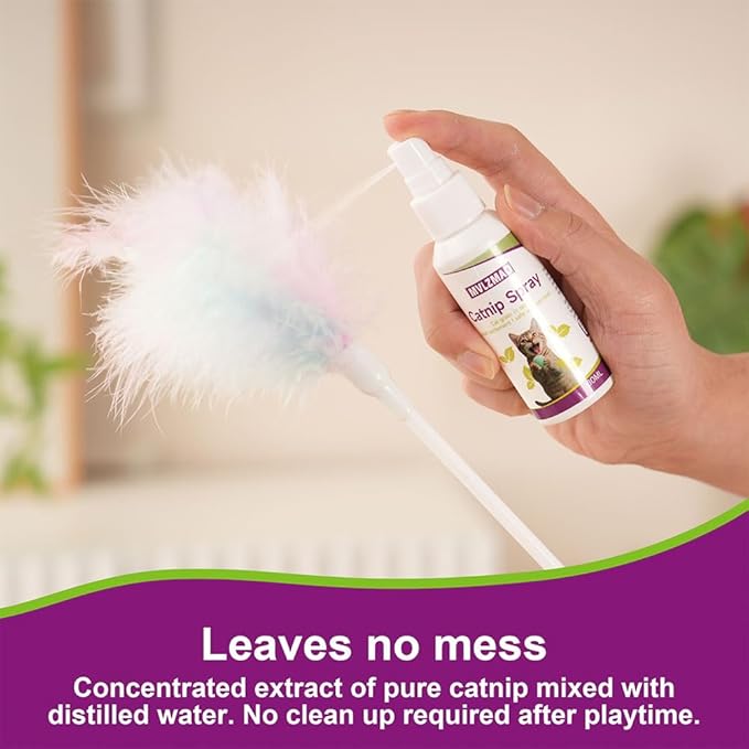 Catnip Spray for Cats, Cat Scratching Sprays, Transparent Cat & Kitten Behaviour Spray 60 ml