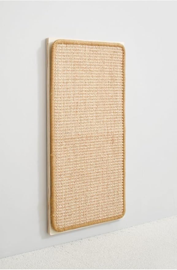 Plus Size Cat Scratching Mat Pastable Natural Sisal Pad Grinding Claws Mat and Anti-Slip Carpet for Cat Grinding Claws and Furniture Protecting Carpet Sofas (50 * 80cm)