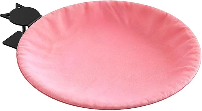 Desk Cat Bed Perch | Cat Bed with Removable Cover, Attaches to Desk, Supports Up to 60lbs, Perfect for Sleeping, Climbing, Furniture, Apartment, Home, Indoor Table, Comfortable Pet Perch