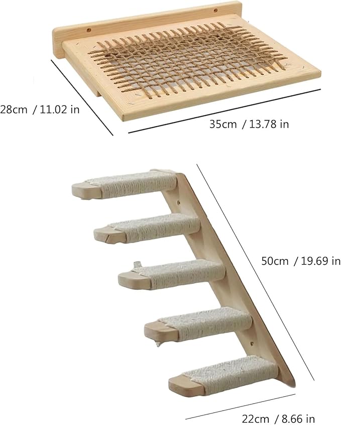 Cats Wall Furniture Hammock Shelf Perches Bed Sleep Jumping Hammocks Climbing Frame Pet Accessories Heavy Type Hammock