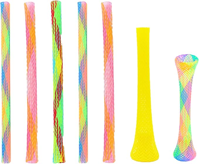 ISMARTEN Cat Spring Toys, Tube Spring Toy Interactive Cat Toy for Indoor Cats, Plastic Spring Coils Attract Cats to Swat, Bite, Hunt(Random Color) (12 Packs)