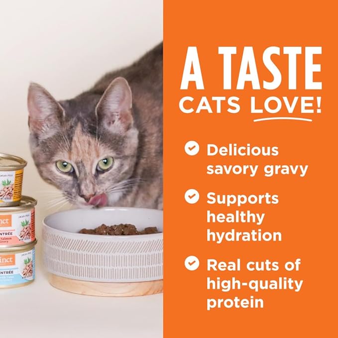 Instinct Flaked Entrée Wet Canned Cat Food - Duck, 5.5 Ounce (Pack of 12)