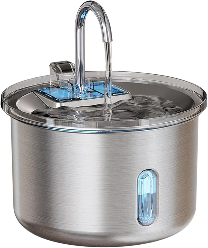 Drinking Fountain Pet Water Dispenser Automatic Watering Feeders Quiet Cats Bowl for Multiple Pet Large Capacity Cats Water Dispenser