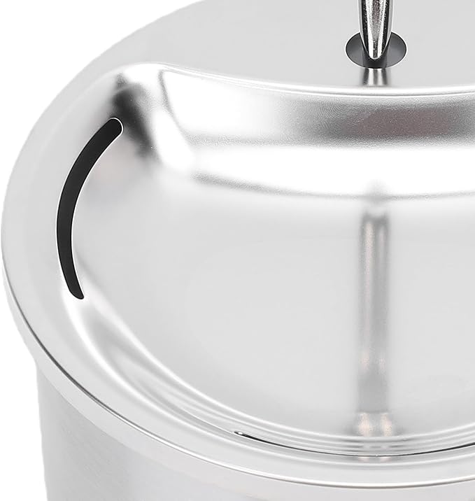 Zerodis Cat Stainless Steel Cat Water Dispenser with Circulating Filtration 3.2L Large Capacity Quiet Running Dog Feeding Bowl Dishwasher Safe for Pet Indoor Use Pet Water