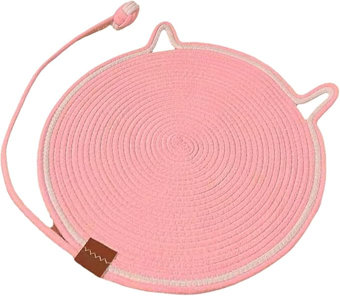 Peiiwdc Cats Interaction Scratcher Board Toy Furniture Protective Pet Rest Bed for, Climbing, Lounging Large Cats Mat