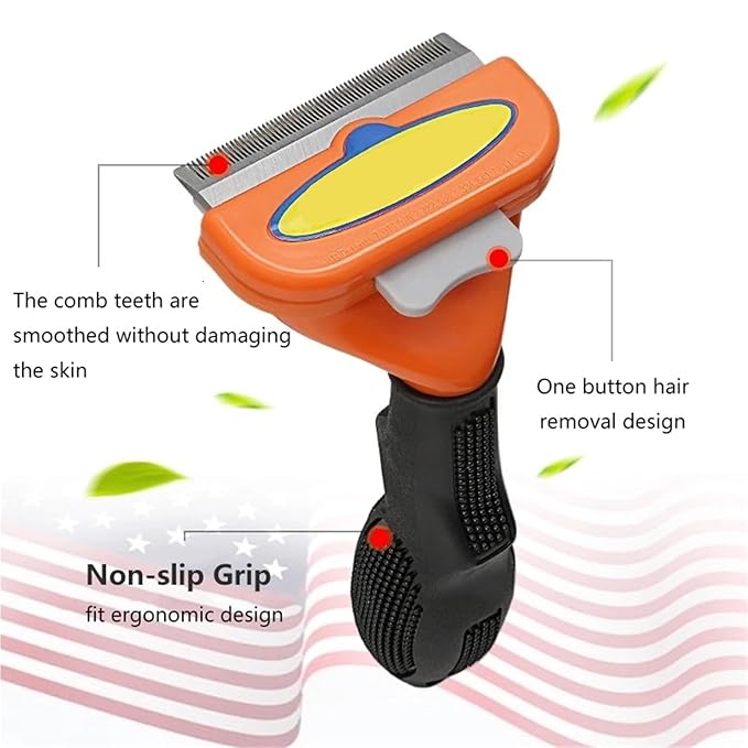 Pet Cat Hair Removal Combs Pet Grooming Brush(M2)