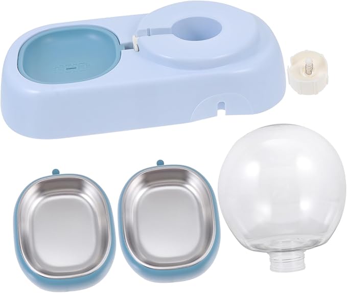 Abaodam Automatic PET Water Dispenser Large Capacity Cat and Dog Water Feeder Gravity-Powered Watering Device for Home Use