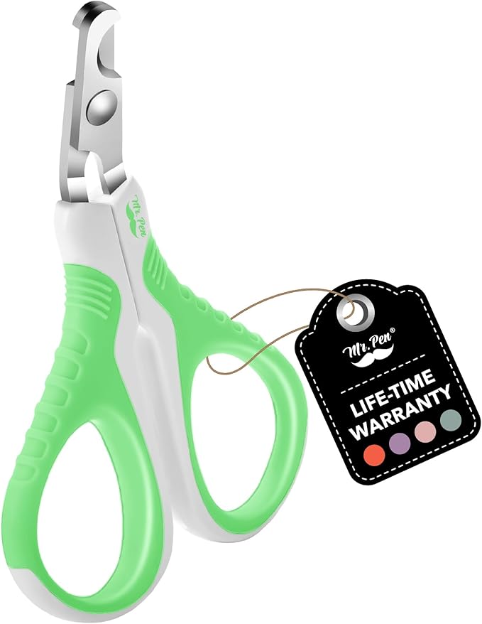 Mr. Pen- Cat Nail Clipper, Stainless Steel, Professional Sharp Cat Claw Trimmer for Small and Medium Cats, Pet Nail Clipper with Sturdy Non Slip Handle