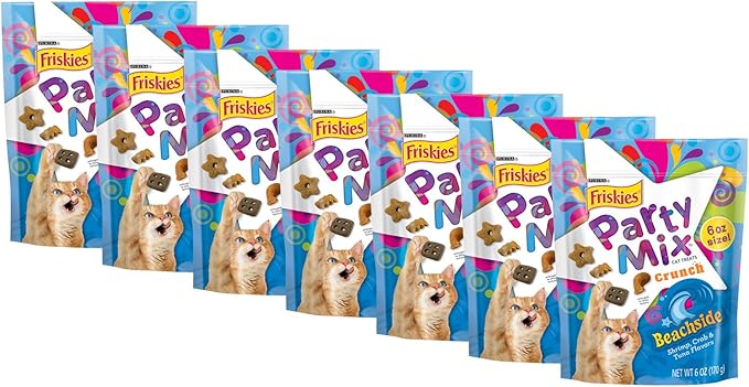 Friskies Purina Party mix Beachside Crunch, 6 oz