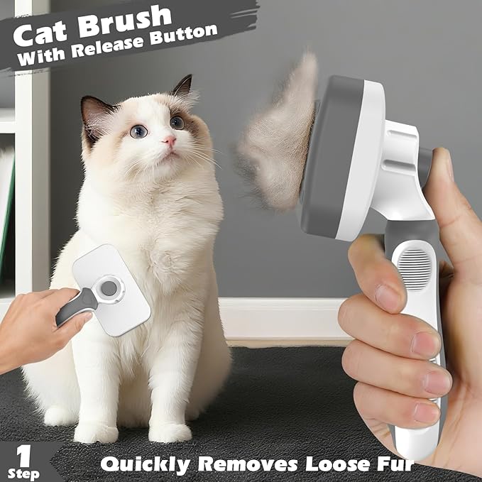 Cat Grooming Supplies, Meet All Your Pet's Daily Grooming Needs - Grey