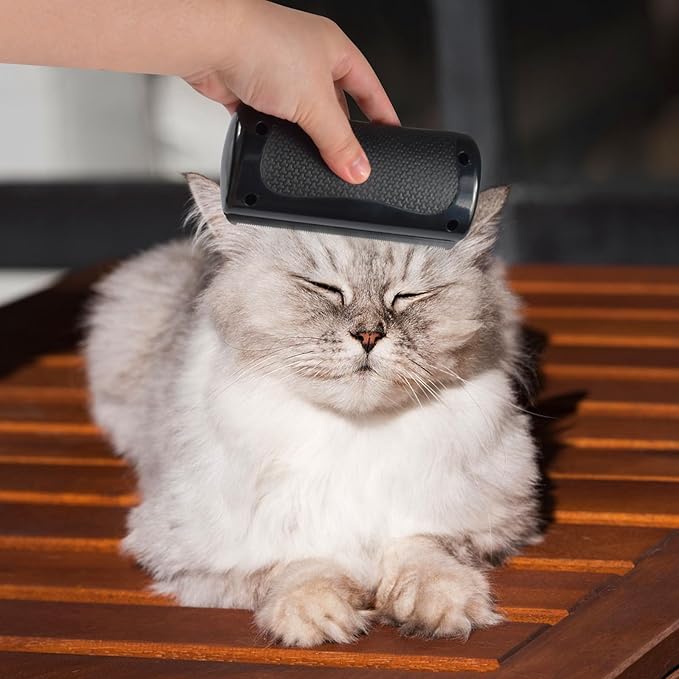 Deshedding Pet Brush & Pet Hair Remover Comb – Grooming Tool for Cats, Dogs, Easy Hair Removal Tool