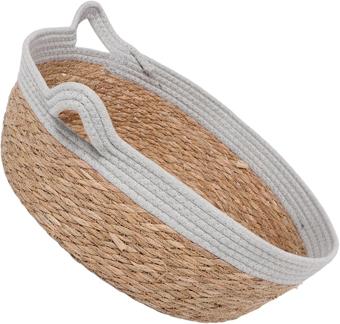 BESTonZON Cat Bed Woven Nest for Indoor and Outdoor Use Breathable Cat Scratcher Bed Cute Design Year Comfort and Decorative Appeal Pet Supplies