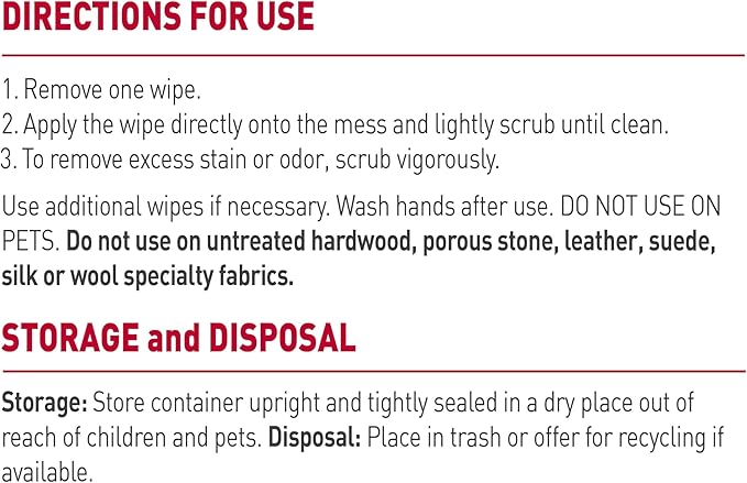 Nature’s Miracle Litter Box Scrubbing Wipes 30Ct (Pack of 2)