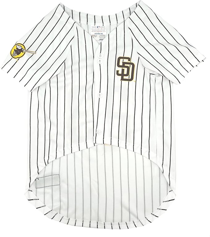 MLBPA Fernando Tatis Jr. Pet Jersey - San Diego Padres Mesh Cat Jersey, Large