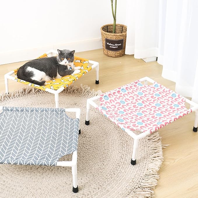 Pet Hammock Cat Puppy and Dogs Replacement Comfortable Cloth Camp Bed Nest Napping Bed for Small Pet Cat Bed Sheets