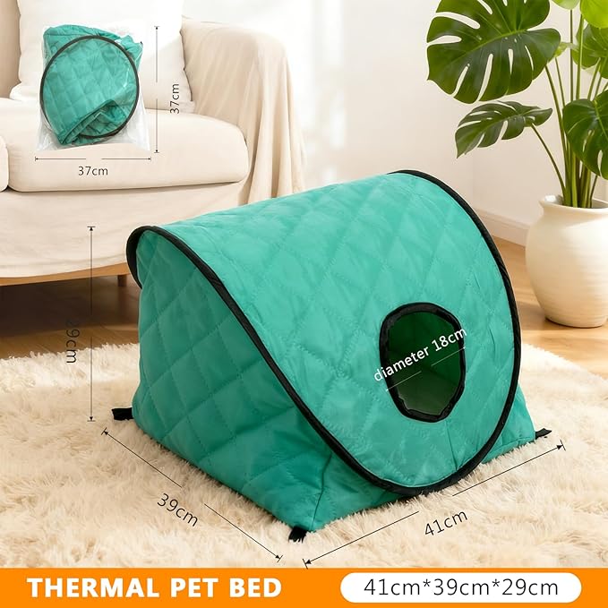 Pet Bed, cave-Like cat Bed, Stylish and Simple Small Dog and cat Bed, Foldable cat Tent, Waterproof and Anti-Static, Doesn't Easily Attract pet Hair, Suitable for Both Indoor and Outdoor use.