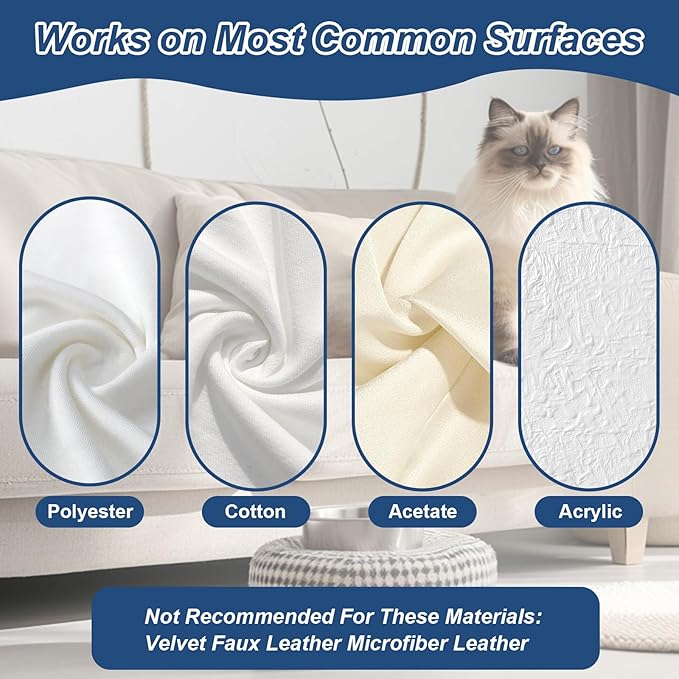 Anti Cat Scratch Furniture Protector, 17" Couch Protector from Cat Claws, Cats Couch Protector Couch Cat Scratch Protector Transparent Sofa Guard Shield Single Sided Sticky Tape 20 Pack