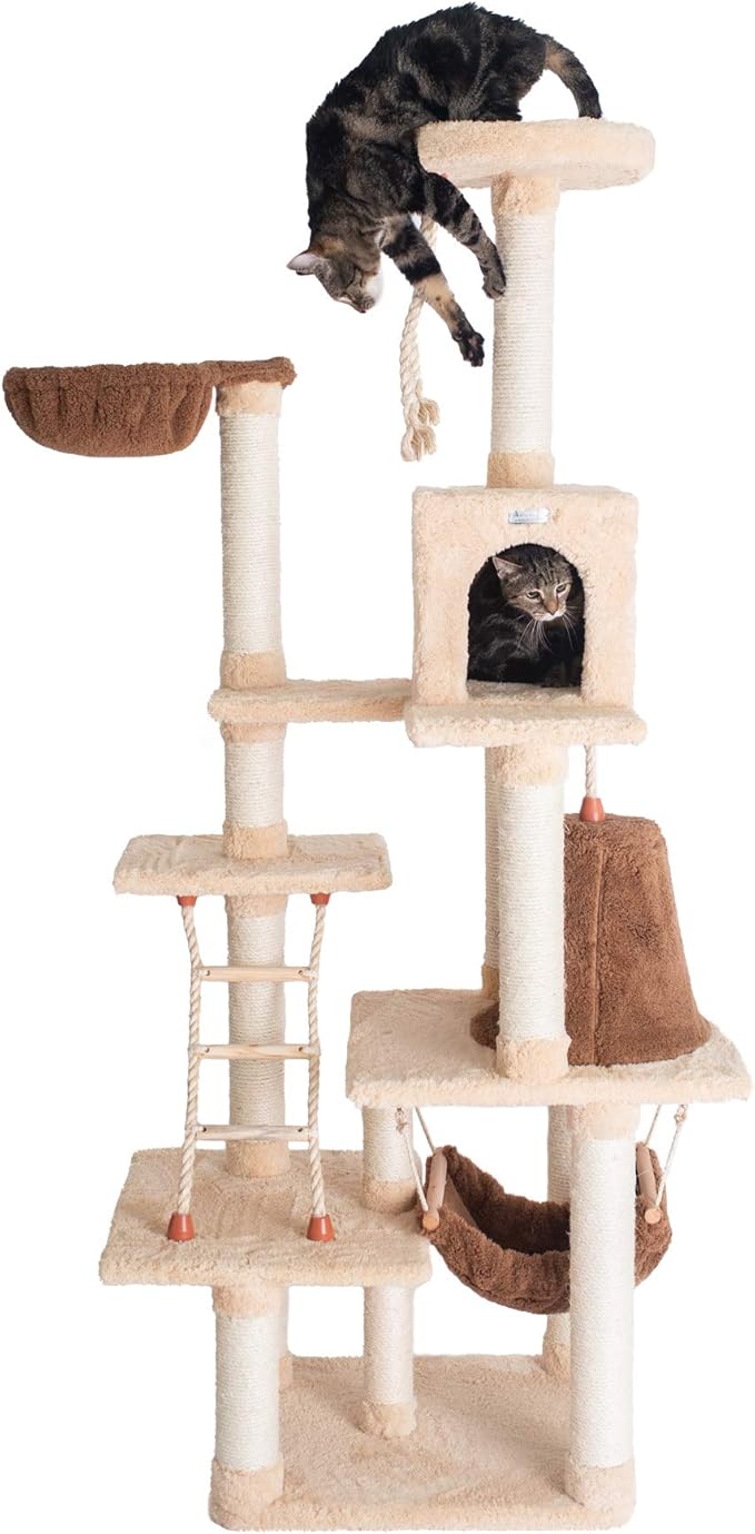 Armarkat Premium Cat Tree Model X7805, Goldenrod