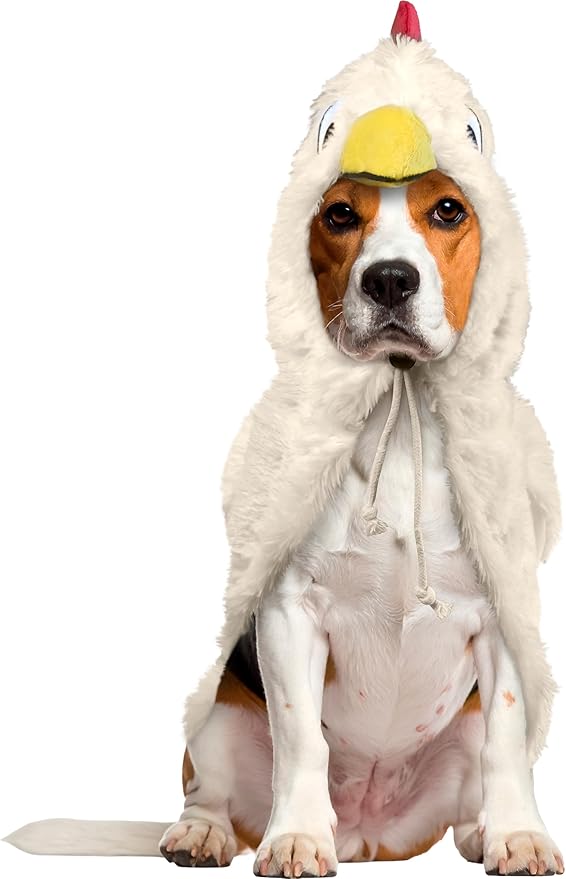 Rubies Chicken Pet Costume for Dogs or Cats, Small