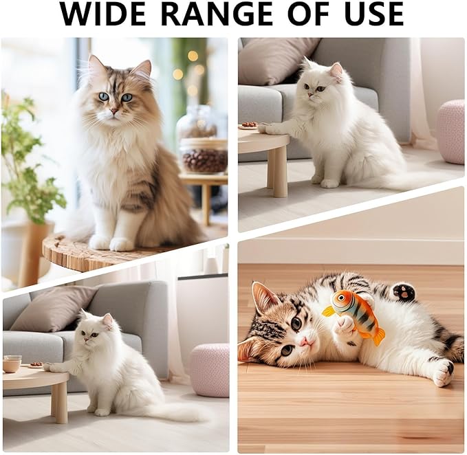 Cat Scratching Pad - Sisal Interactive Toys Bed | Kitten Scratch Mat Furniture Protector - for Small Large Breed Balcony Living Room Bedroom Home Travel Indoor Daily All-Season