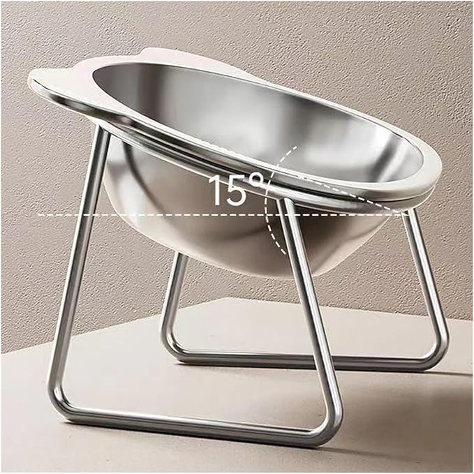 Stainless Steel Pet Bowl for Cats and Dogs Feeder