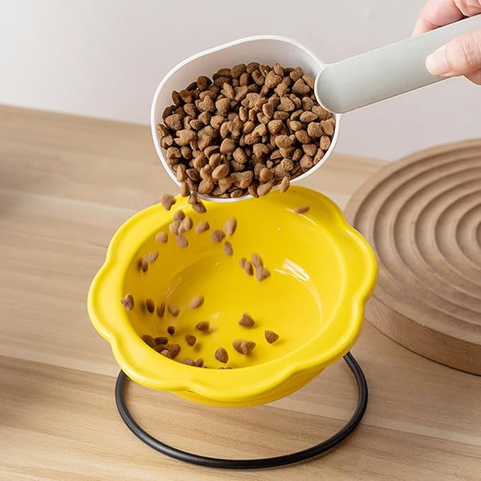 Ceramic Cats Bowl Nonslip Easy to Pet Food Water Dish for Dog Feeding and Watering Accessories Ceramic Bowl for Home Use
