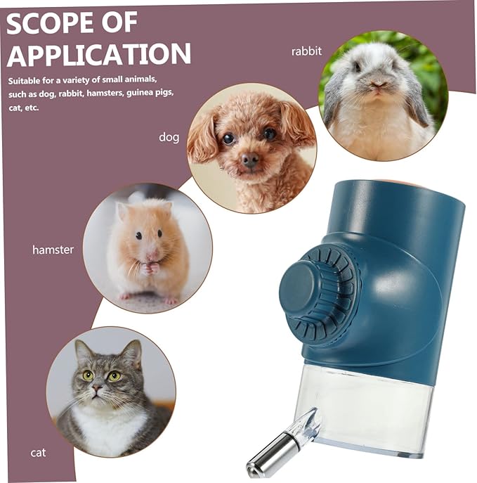 Automatic Feeder Cat Bowl Leakproof Pressure Resistant Pet Water Dispenser Kitten Puppy Water Bottle Hanging Cat Dog Watering Supplies