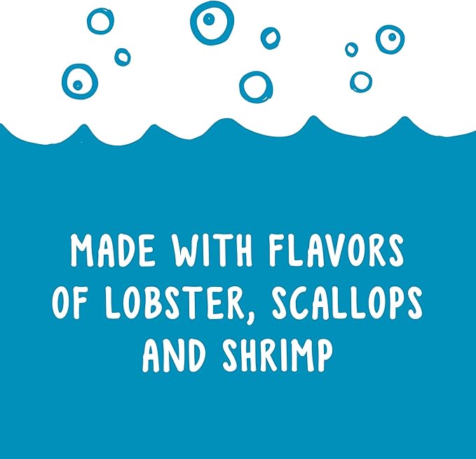Friskies Made in USA Facilities Cat Treats, Party Mix Seafood Lovers Crunch - (10) 2.1 oz. Pouches