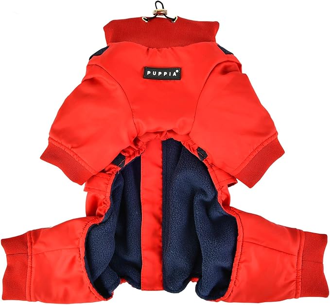 Puppia Garnet Jumpsuit - Red - Medium