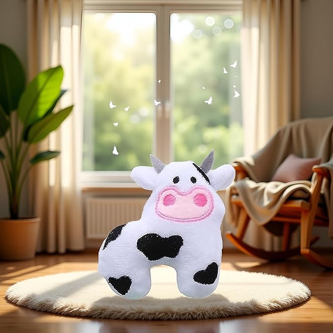 Catnip Toy, Cat Plush Chew Toy, Teeth Grinding Catnip Toy Cow Catnip Toys