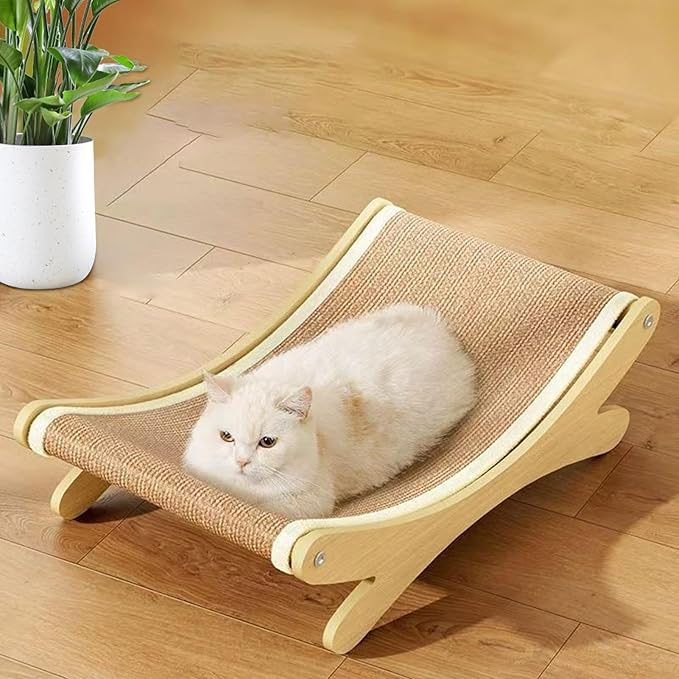 Cat Scratching Bed Pad, Sisal Scratch Board, 700g for Indoor Cats Furniture Protector Mat Reversible Anti Scratch for Floor Couch Wall Carpet Door Kitten Play Enrichment