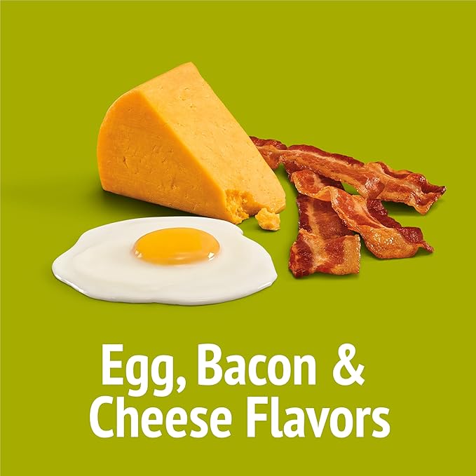 Purina Friskies Party Mix Morning Munch Crunch Egg, Bacon and Cheese Flavors Cat Treats - 20 oz Canister