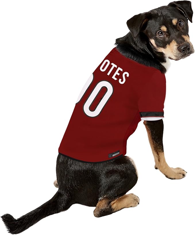 Pets First NHL Arizona Coyotes Jersey for Dogs & Cats, Large. - Let Your Pet Be A Real NHL Fan!