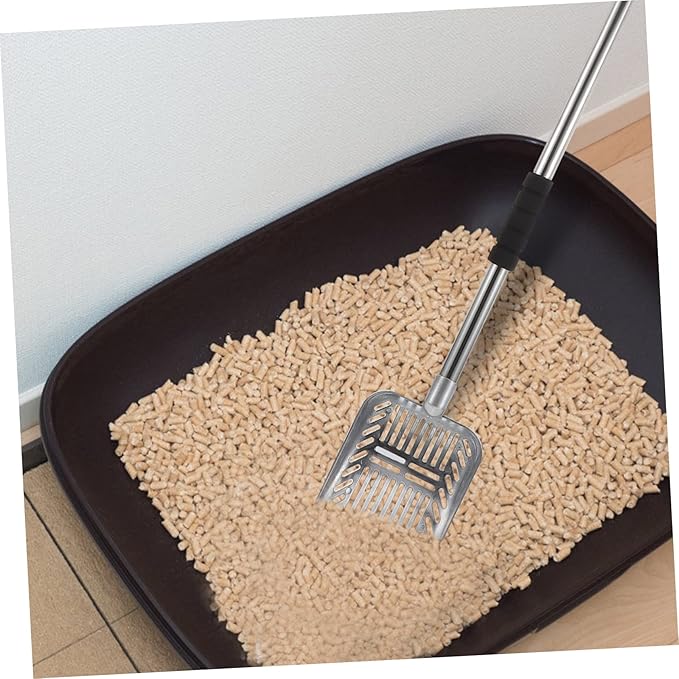 Handle Cat Litter Scooper Cleaning Tool for Effortless Pet Waste Removal for Cats and Dogs Easy to Filter