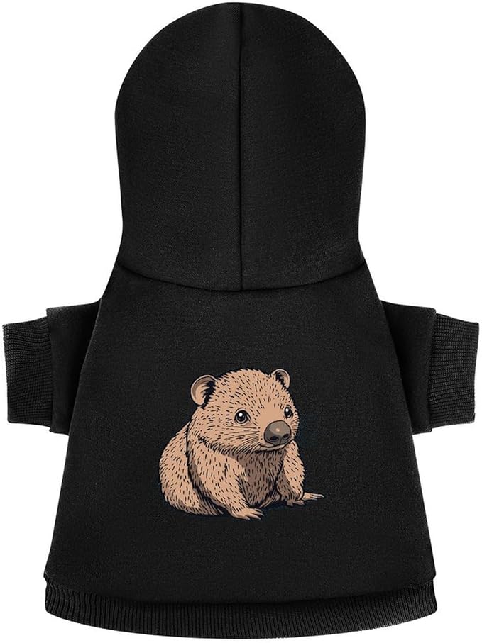 Wombat Pet Hoodie Dog Sweatshirts Puppy Hooded Clothes Cat Costume