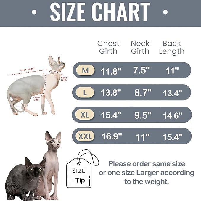 Sphynx Cat Clothes Winter Turtleneck Soft Coral Fleece Cat Clothes Thicken Warm Pajamas Coat for Hairless Cats and Small Cat Apparel with Sleeves (Fluorescent Green, M（3.8-6lbs）)