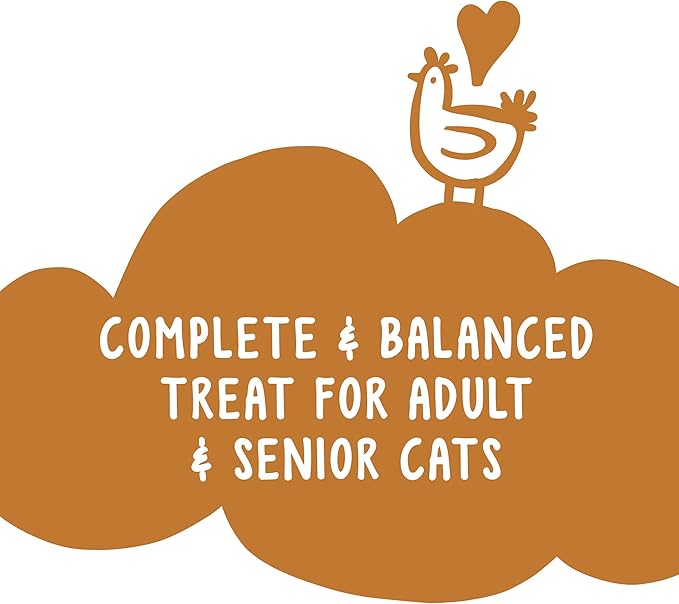 Purina Friskies Party Mix Cat Treats, Chicken Lovers Crunch, Made with Real Chicken, Crunchy Cat Treats for Adult Cats, 20-Ounce Resealable Canister (Pack of 2)