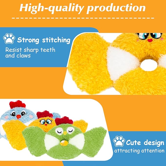 ETEKYER Cat Toys Bird, Crinkly Catnip Toys for Cats Soft and Durable, Interactive Indoor Cat Nip Kitten Kicker, Promotes Kitty Exercise