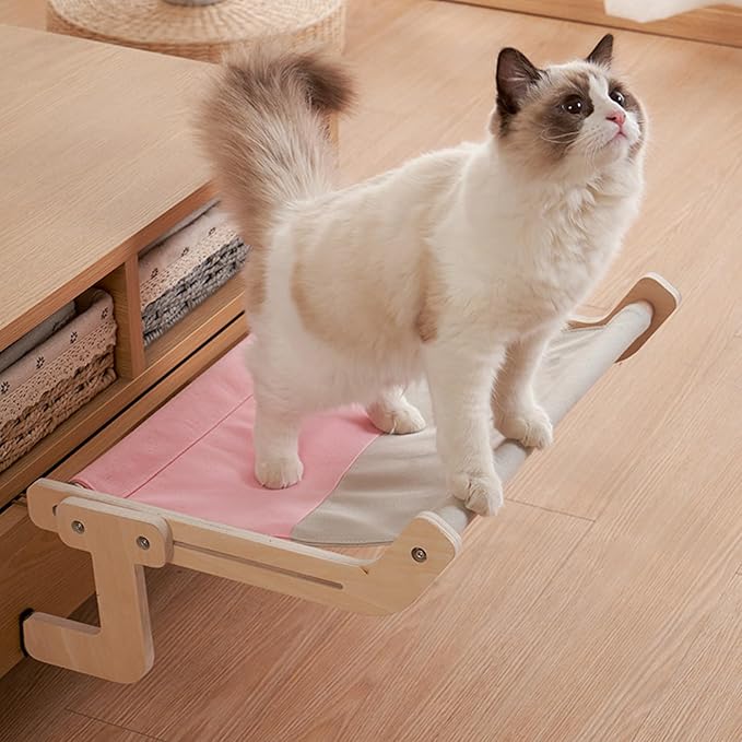 Perch for Resting Perch Space Saving Rest Soft Floating Shelf for Bed/Sofa/Window Mount Beds & Furniture for Large Cats