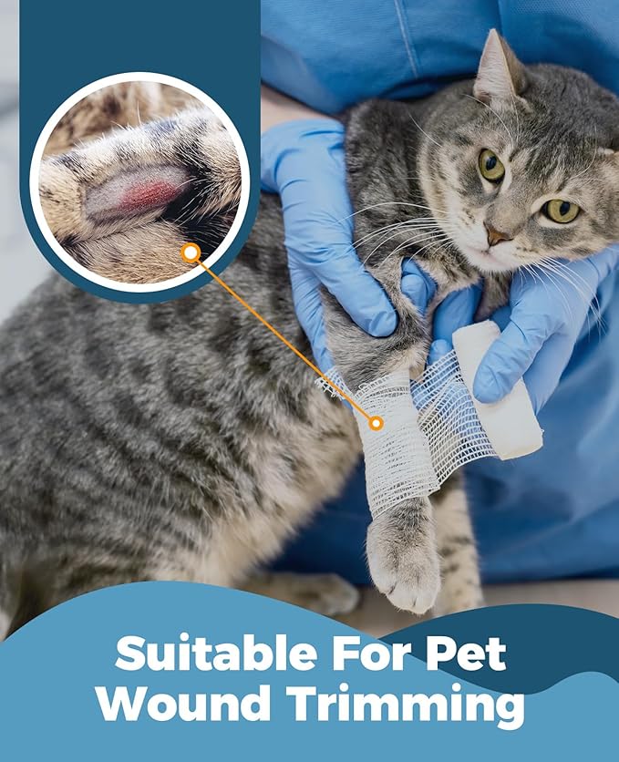 oneisall Pet Clipper for Cat Matted Hair, Pet Shaver for Cats Quiet Pet Clippers Waterproof Cordless Cat Clippers for Matted Long Hair with Storage Bag (Green)